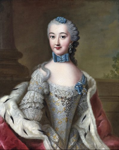 Herzogin Marie Sophie Wilhelmine von Württemberg-Oels von Johann Georg Ziesenis