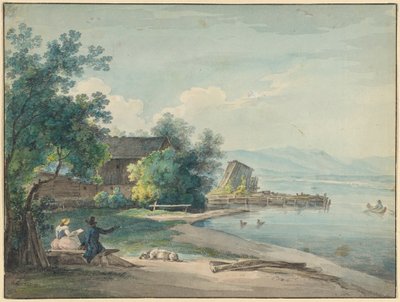 Starnberger See von Johann Georg von Dillis