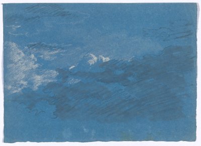 Wolkenstudie von Johann Georg von Dillis