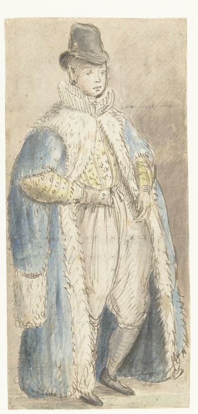 Porträt des Sohnes von Friedrich V. von der Pfalz (?) von Johann Goltz (possibly)