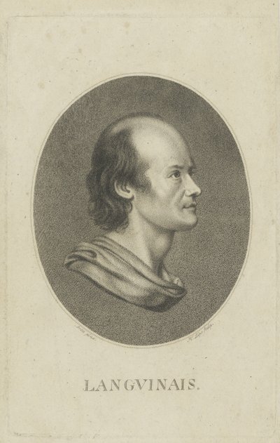 Porträt von Jean-Denis Lanjuinais 1753-1827, um 1810 von Johann Heinrich Lips
