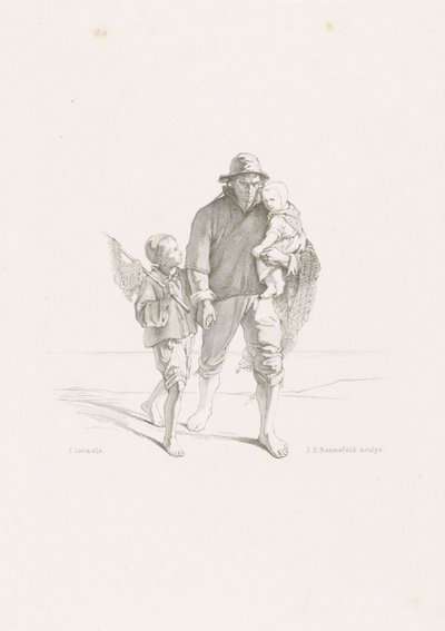 Langs het kerkhof von Johann Heinrich Maria Hubert Rennefeld