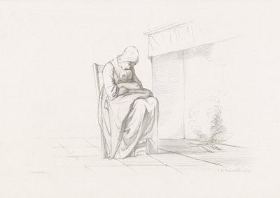 Mittagsschlaf (Die Kinder des Meeres) von Johann Heinrich Maria Hubert Rennefeld