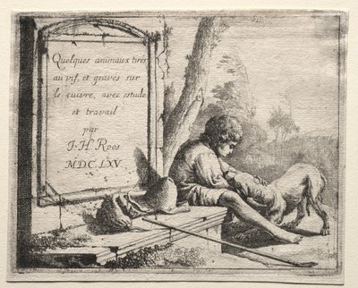 Hirten (Serie) von Johann Heinrich Roos