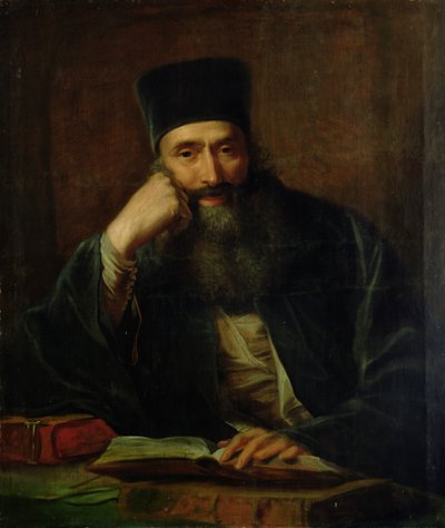 Porträt von Erasmus, Bischof des Klosters von Aulis auf Kreta von Johann Heinrich Tischbein
