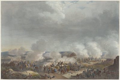 Prinz von Oranien in der Schlacht bei Quatre-Bras, 1815 von Johann Hürlimann