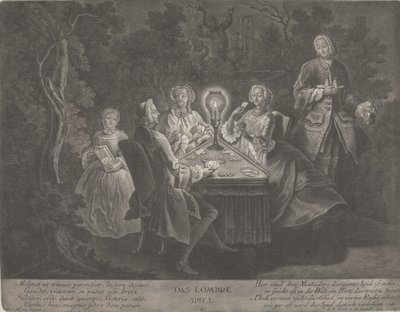 Das Lombre-Spiel von Johann Jacobus Haid