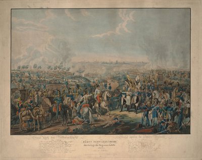 Nach der Völkerschlacht: Prinz Schwarzenberg bringt die Siegesnachricht am 18. Oktober 1813 von Johann Lorenz Rugendas the Younger