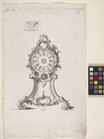 Uhr von Johann Michael Hoppenhaupt