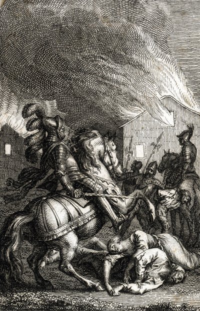Die Eroberung Thüringens durch Kaiser Adolf von Nassau von Johann Michael Mettenleiter