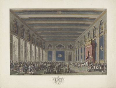 Einsetzung der Generalstaaten durch König Wilhelm I. in Brüssel am 21. September 1815 von Johann Nepomuk Gibèle (possibly)