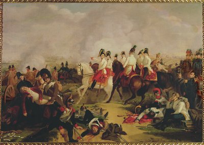 Erzherzog Karls Sieg über Napoleon I. bei Aspern nahe Wien von Johann Peter Krafft
