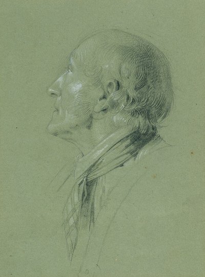 Porträtstudie zur Heimkehr des Landwehrmannes (1817) von Johann Peter Krafft