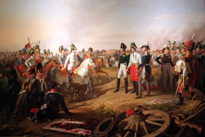 Siegeserklärung nach der Schlacht von Leipzig, 1813 von Johann Peter Krafft
