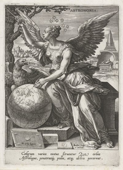 Astronomie von Johann Sadeler (I)