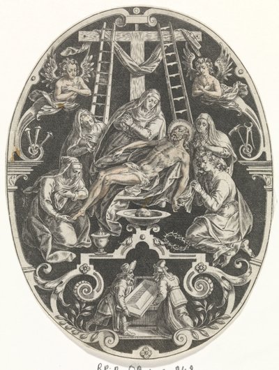 Beweinung Christi von Johann Sadeler (I)