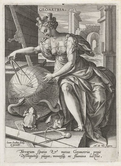 Geometrie von Johann Sadeler (I)