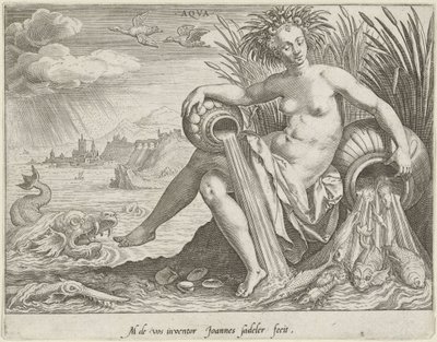 Wasser von Johann Sadeler (I)