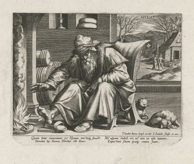 Winter von Johann Sadeler (I)