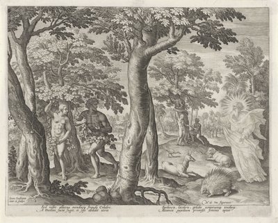 Der Sündenfall von Johann Sadeler (I)