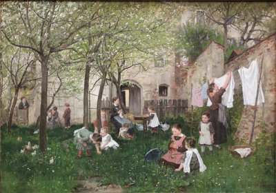 Kindergarten von Johann Sperl