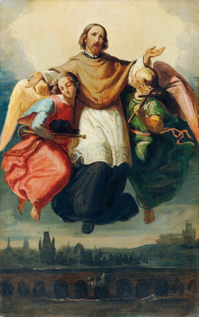 Glorie des heiligen Johannes von Nepomuk von Johann  Till der Jüngere