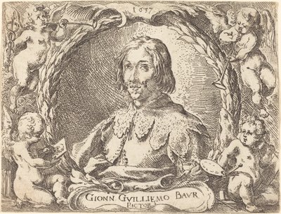 Capricci di varie battaglie (Frontispiz) von Johann Wilhelm Baur