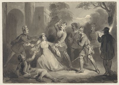Mord an Alida van Poelgeest, 1392 von Johann Wilhelm Kaiser (I)