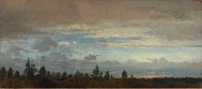 Bewölkter Abendhimmel von Johann Wilhelm Schirmer