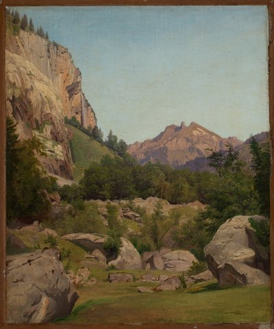 Schweizer Gebirgslandschaft von Johann Wilhelm Schirmer