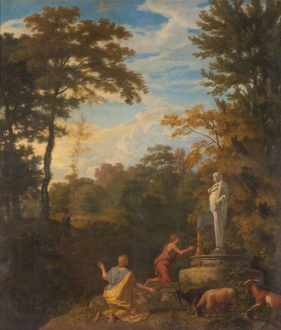 Arkadische Landschaft von Johannes (1646-c.1726) Glauber