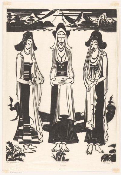 Ein Gespräch von Johannes Frederik Engelbert ten Klooster (signed by artist)