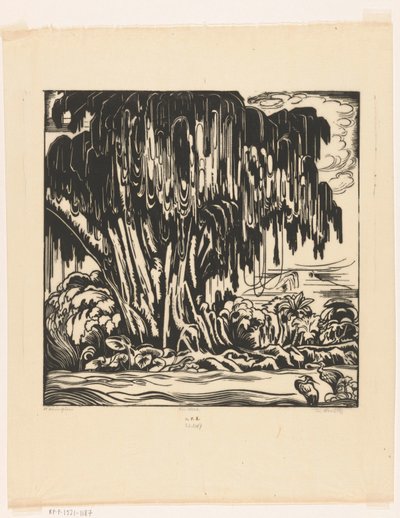 Waringin von Johannes Frederik Engelbert ten Klooster (signed by artist)