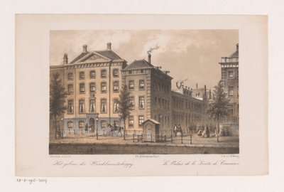 Hauptsitz der Handelsgesellschaft in Amsterdam von Johannes Hilverdink