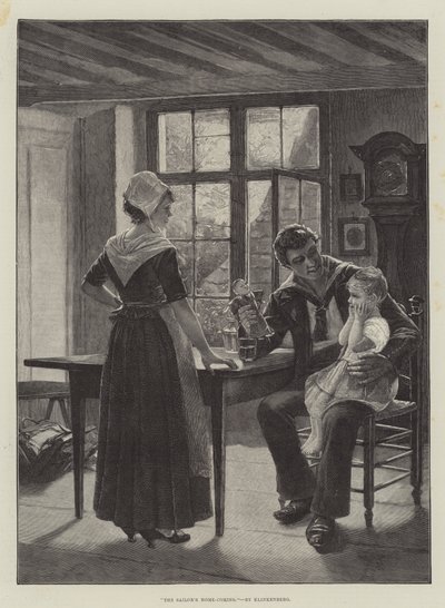 Die Heimkehr des Seemanns von Johannes Karel Christian Klinkenberg