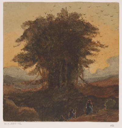 Der Baum mit vielen Vögeln von Johannes Tavenraat