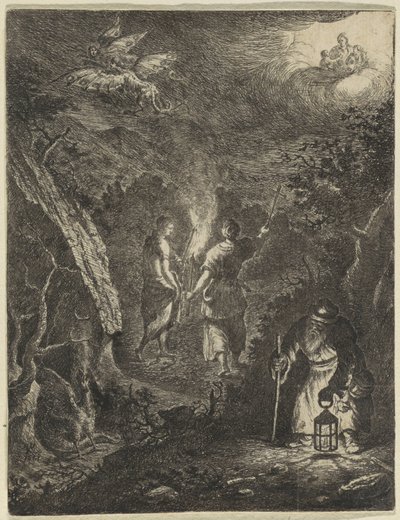 Allegorie des Weges der wahren Liebe von Johannes Vorsterman