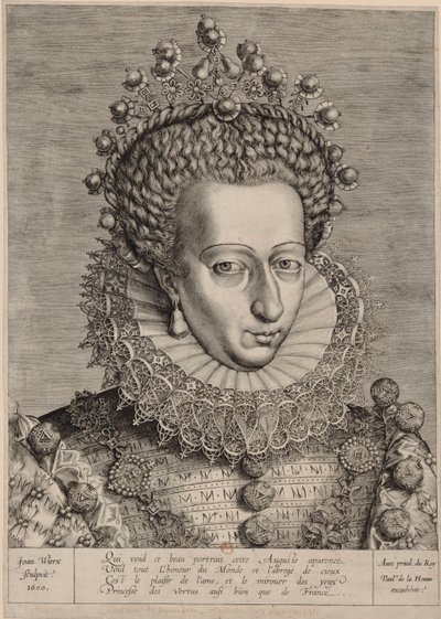 Katharina von Navarra von Johannes Wierix