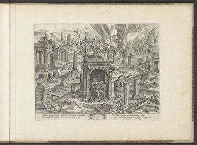Alter von 80 Jahren bis zum Tod; die Ruine von Johannes Wierix