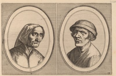 "Maey Veeghde-pot" und "Pannetje Vet" von Johannes and Lucas van Doetechum after Pieter Bruegel the Elder
