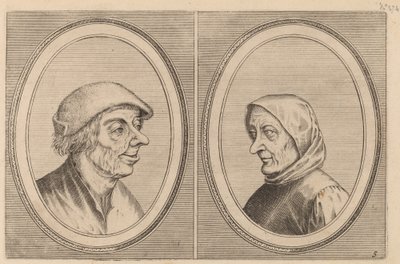 "Mondighe Melis" und "Smeerighe Els" von Johannes and Lucas van Doetechum after Pieter Bruegel the Elder