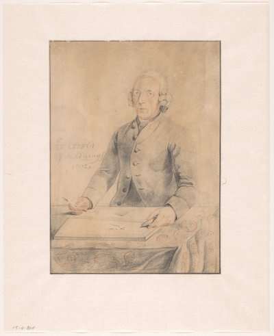 Porträt von Pieter Pickée von Johannes de Koning (signed by artist)