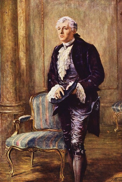 Porträt von Sir Charles Wyndham als David Garrick von John (after) Pettie