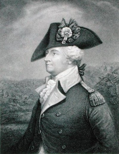 Brigadegeneral Anthony Wayne (1745-96) (gestochen von John Francis Eugene Prud