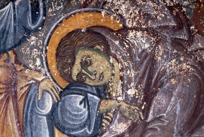 Heiligenfigur von Ioannis Pagomenos (Detail) von Walter Charles Mills