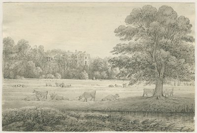 Hagley Hall (4. Mai 1814) von John Allport