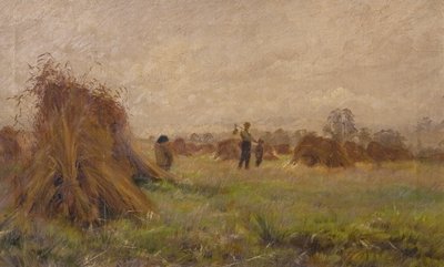 Ernteszene, 1885-99 von John Anderson