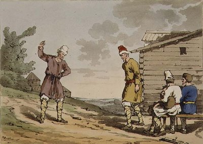 Polnischer Tanz, Tafel 96 aus Band III von 