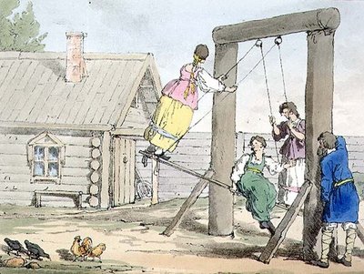 Die Schaukel, Tafel 84 aus Band III von 