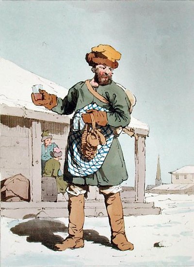 Zbitenshik, vom Künstler geätzt, veröffentlicht 1804 von John Augustus Atkinson